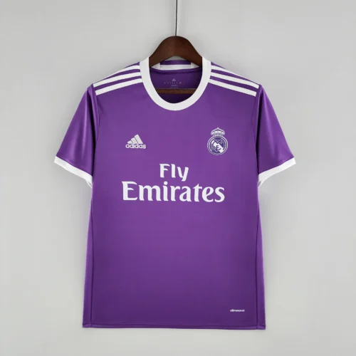 Camiseta retro Real Madrid 2016-2017 Morado