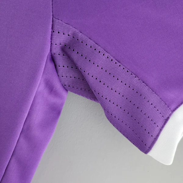 Camiseta retro Real Madrid 2016-2017 Morado manga