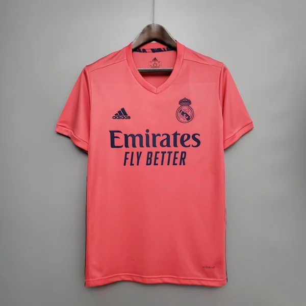 Camiseta retro Real Madrid 2020-2021 Rosa