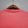 Camiseta retro Real Madrid 2020-2021 Rosa cuello anterior