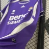 Camiseta retro Real Madrid morado 2006-2007 lateral