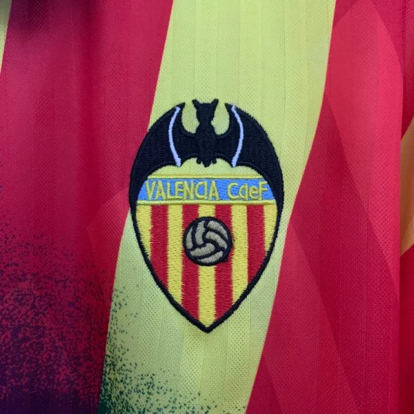 Camiseta retro Valencia CF 1995-1996 Azul escudo