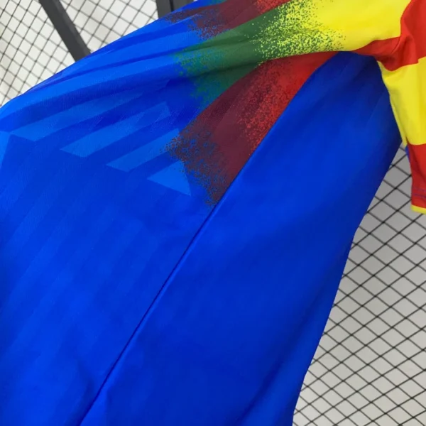 Camiseta retro Valencia CF 1995-1996 Azul lateral