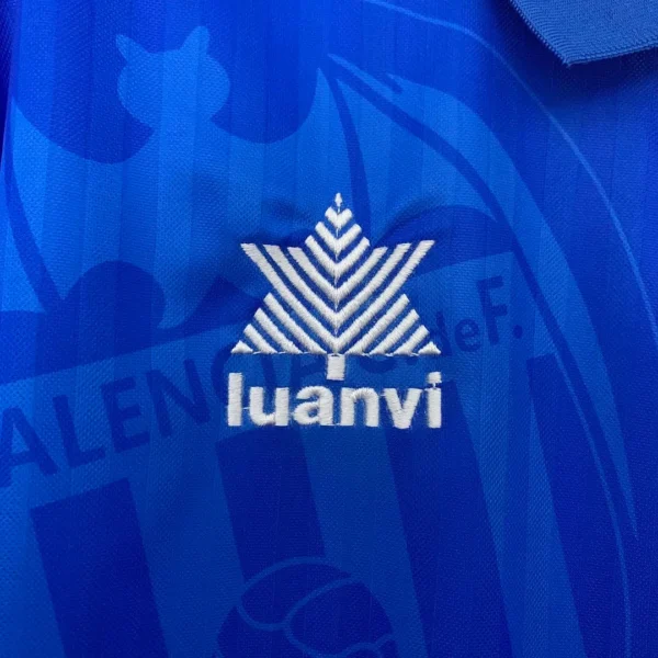 Camiseta retro Valencia CF 1995-1996 Azul logo
