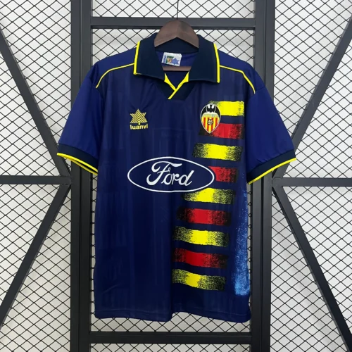 Camiseta retro Valencia CF 1996-1997 Azul