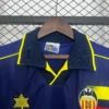 Camiseta retro Valencia CF 1996-1997 Azul cuello