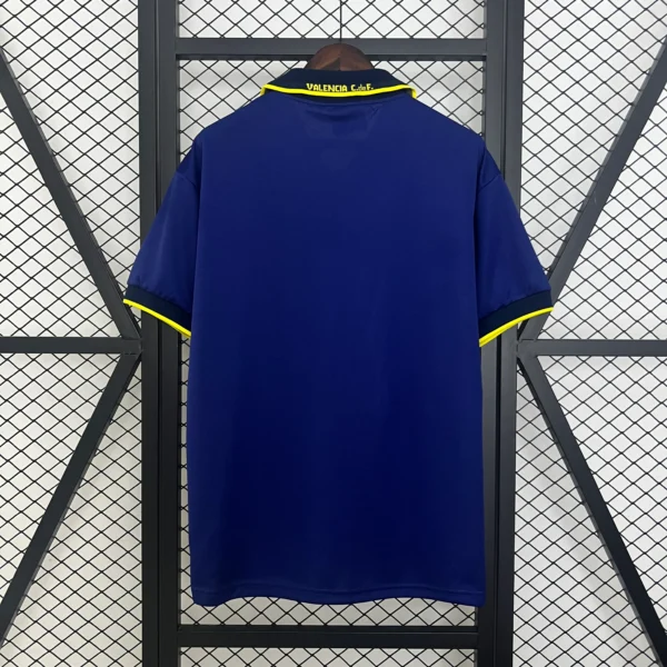 Camiseta retro Valencia CF 1996-1997 Azul dorsal