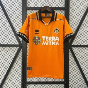 Camiseta retro Valencia CF 1999-2000 Naranja