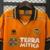 Camiseta retro Valencia CF 1999-2000 Naranja cuello