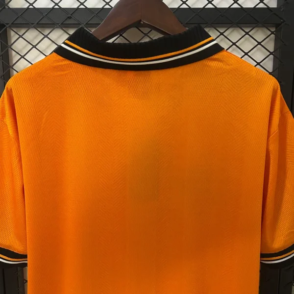 Camiseta retro Valencia CF 1999-2000 Naranja cuello anterior