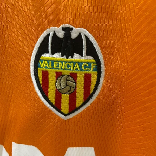 Camiseta retro Valencia CF 1999-2000 Naranja escudo