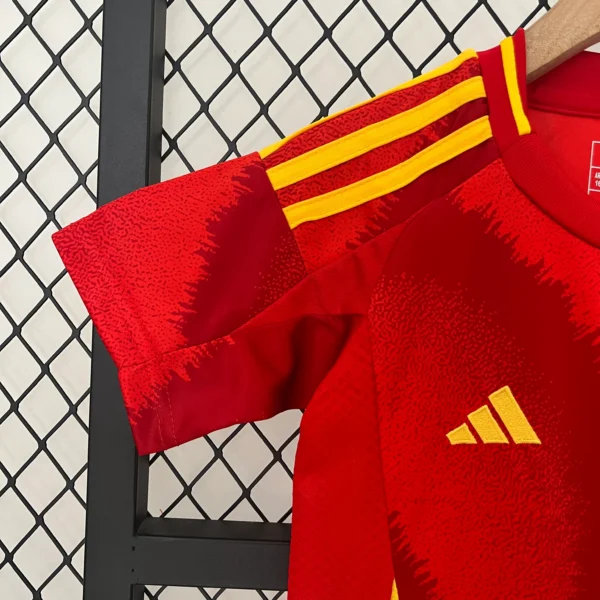 Conjunto España niño 2024 Yamal manga