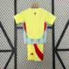 Conjunto España niño 2024 amarillo dorsal