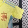 Conjunto España niño 2024 amarillo manga