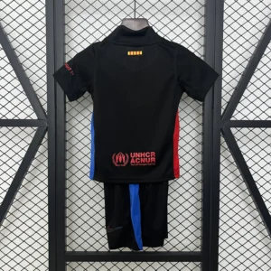 Conjunto FC Barcelona Spotify 2024-2025 Negro dorsal