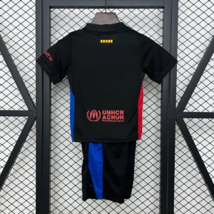 Conjunto niño FC Barcelona x Travis Scott 2024-2025 Negro dorsal