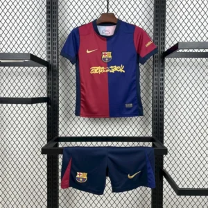 Conjunto niño Travis Scott x FC Barcelona