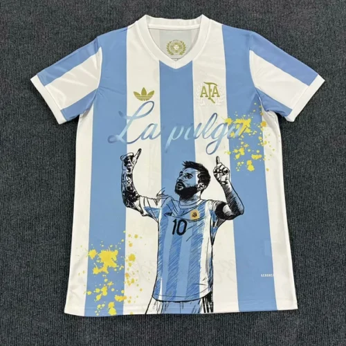 Nueva Camiseta Argentina de LEO MESSI 10