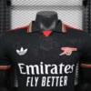 Nueva Camiseta Arsenal 2025-2026 Negro cuello