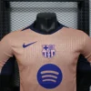 Nueva Camiseta FC Barcelona 2025-2026 Beige cuello