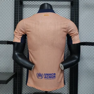 Nueva Camiseta FC Barcelona 2025-2026 Beige dorsal