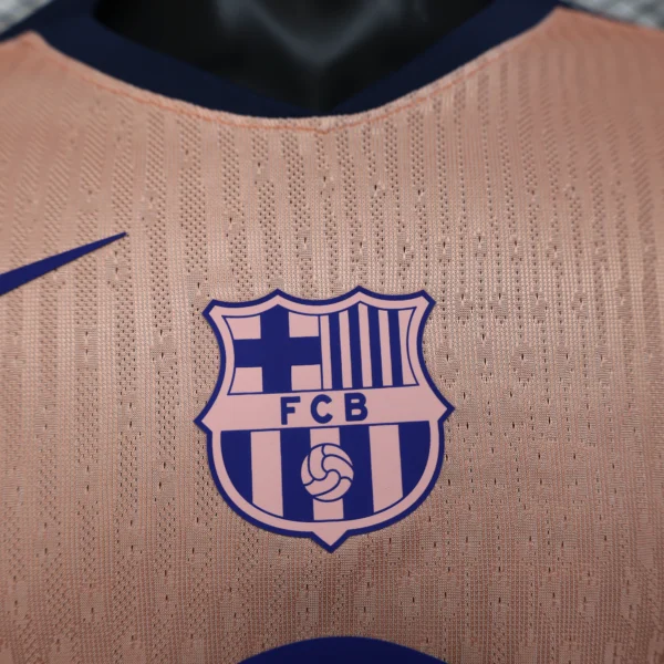 Nueva Camiseta FC Barcelona 2025-2026 Beige escudo