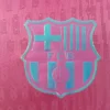 Nueva camiseta FC Barcelona Rosado 2025-2026 escudo