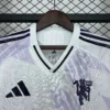 Nueva camiseta Manchester United 2025-2026 Blanco cuello