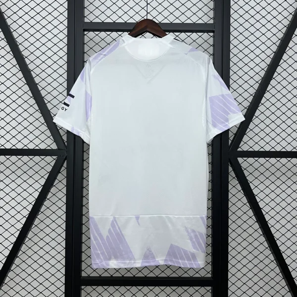 Nueva camiseta Manchester United 2025-2026 Blanco dorsal