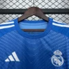 Nueva camiseta Real Madrid 2025-2026 Azul cuello