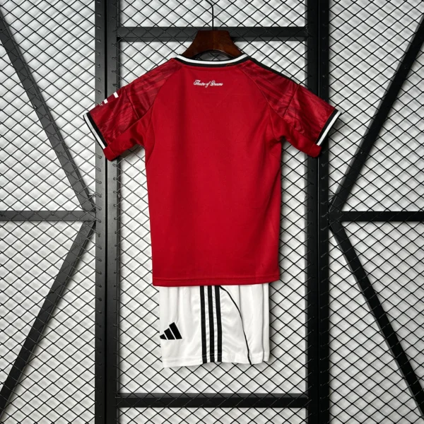 Nuevo Conjunto niño Manchester United 2025-2026 dorsal