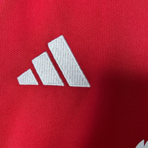 Nuevo Conjunto niño Manchester United 2025-2026 logo