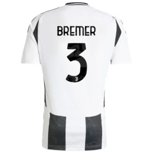 camiseta Juventus 2024-2025 primera equipación Bremer dorsal