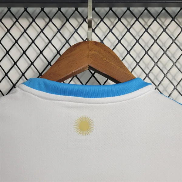 Camiseta Argentina 2023 Copa del Mundo cuello anterior