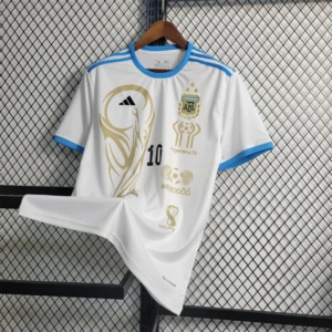 Camiseta Argentina 2023 Copa del Mundo lateral