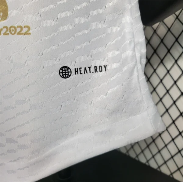 Camiseta Argentina Copa del mundo 2022 material