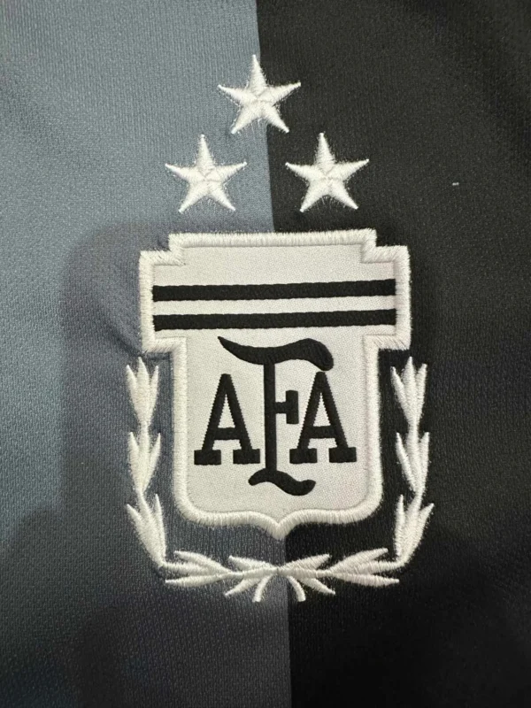 Camiseta Argentina Messi 2024 Negro escudo