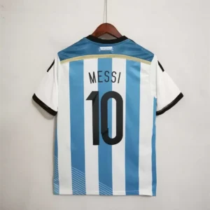 Camiseta Argentina Messi Mundial 2014 dorsal