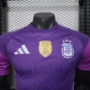 Camiseta Argentina Morado 2025-2026 cuello