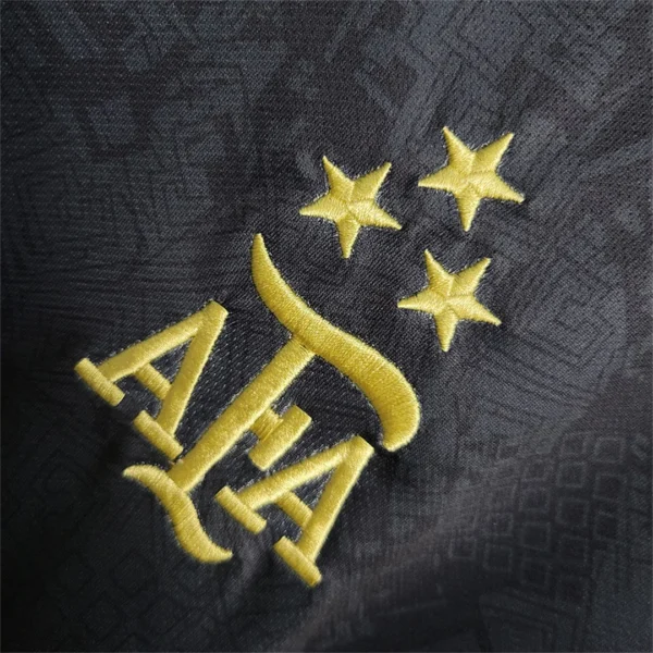Camiseta Argentina Negro 2023 escudo