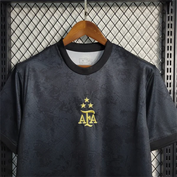 Camiseta Argentina Negro 2023 pecho