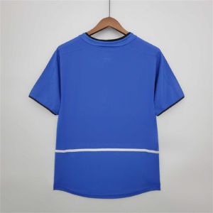 Camiseta Azul Manchester United 2002-2004 dorsal