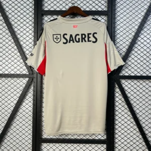 Camiseta Benfica Beige 2025-2026 dorsal