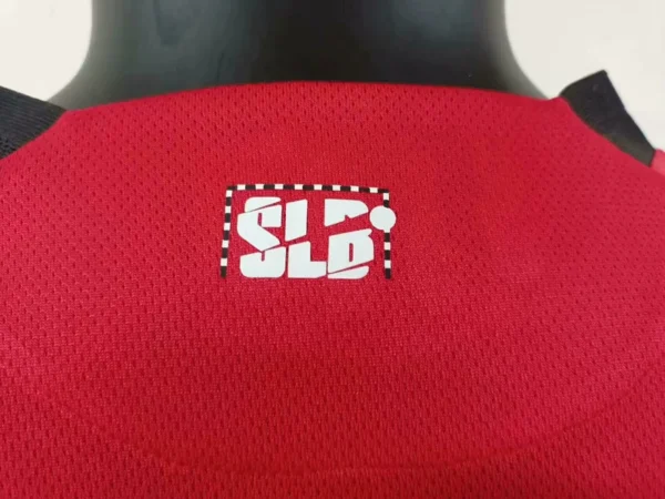 Camiseta Benfica Di Maria 2025-2026 cuello anterior
