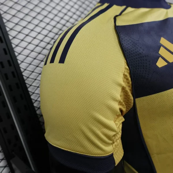 Camiseta Boca Juniors Dorado 2025-2026 manga-1