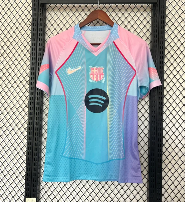 Camiseta FC Barcelona 2025-2026 Celeste-Rosa