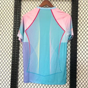 Camiseta FC Barcelona 2025-2026 Celeste-Rosa dorsal