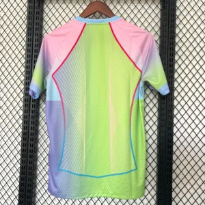 Camiseta FC Barcelona 2025-2026 Verde-Rosa dorsal