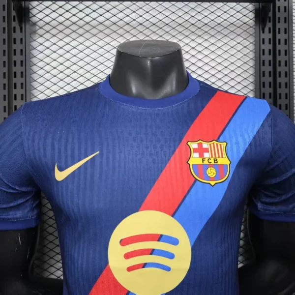 Camiseta FC Barcelona Azul 2025-2026 cuello
