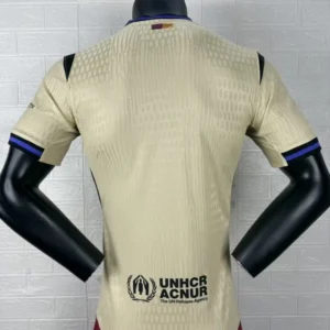 Camiseta FC Barcelona Dorado 2025-2026 dorsal